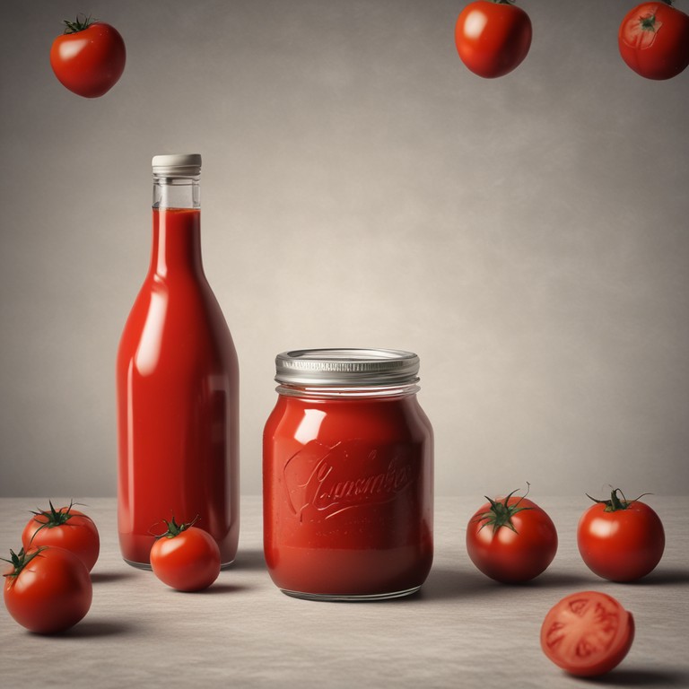 Homemade Fresh Tomato Ketchup
