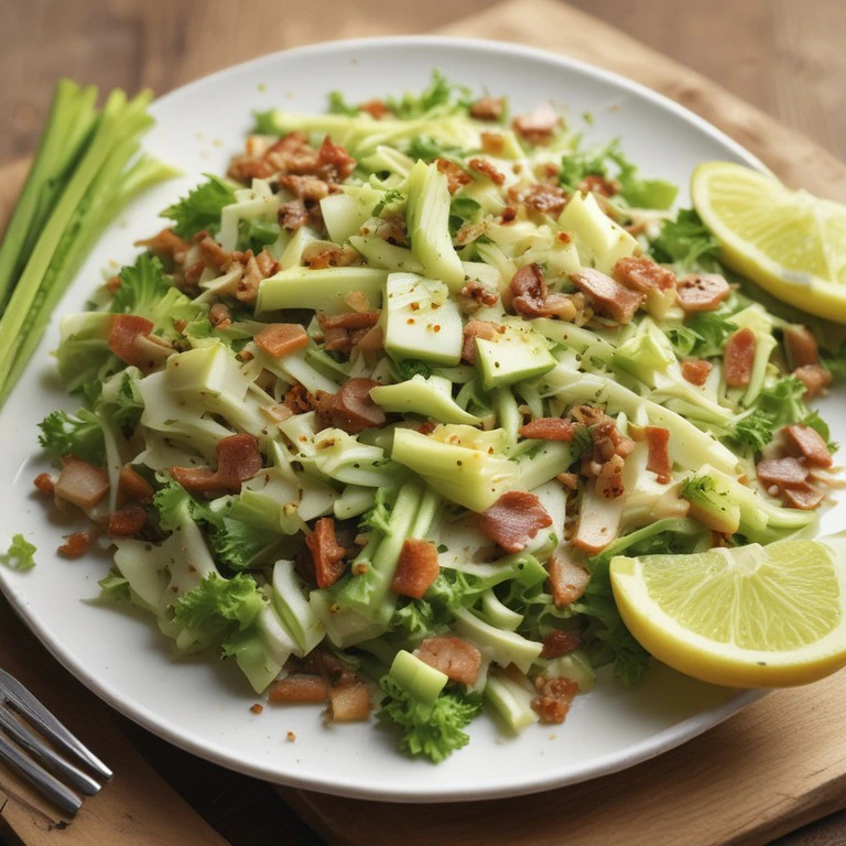 Crunchy Celery Salad with Lemon Vinaigrette