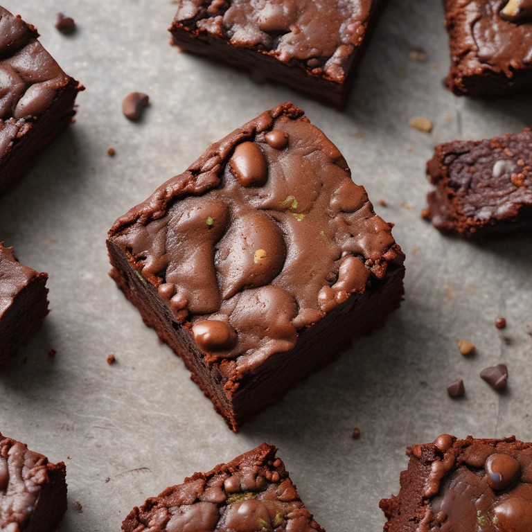 Fudgy Avocado Brownies