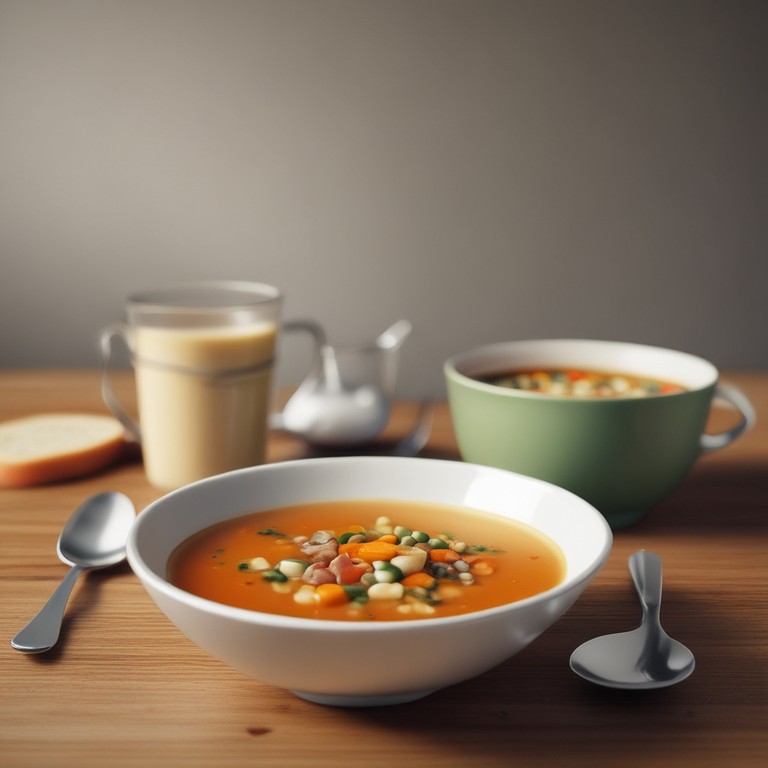 Sopa Caliente para Combatir la Gripa