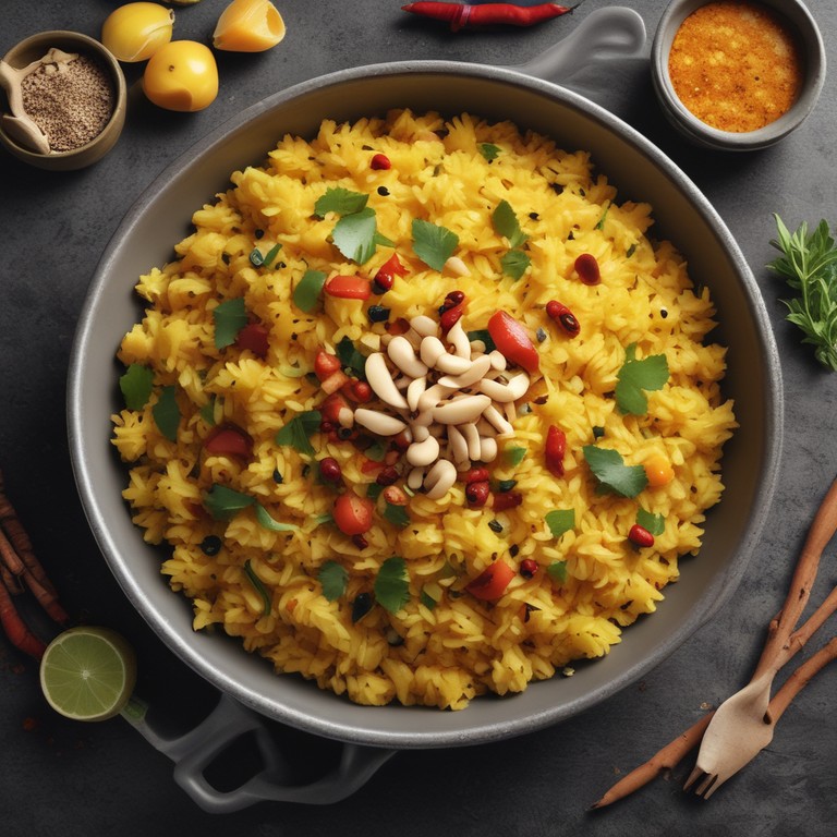 Spicy Poha Delight