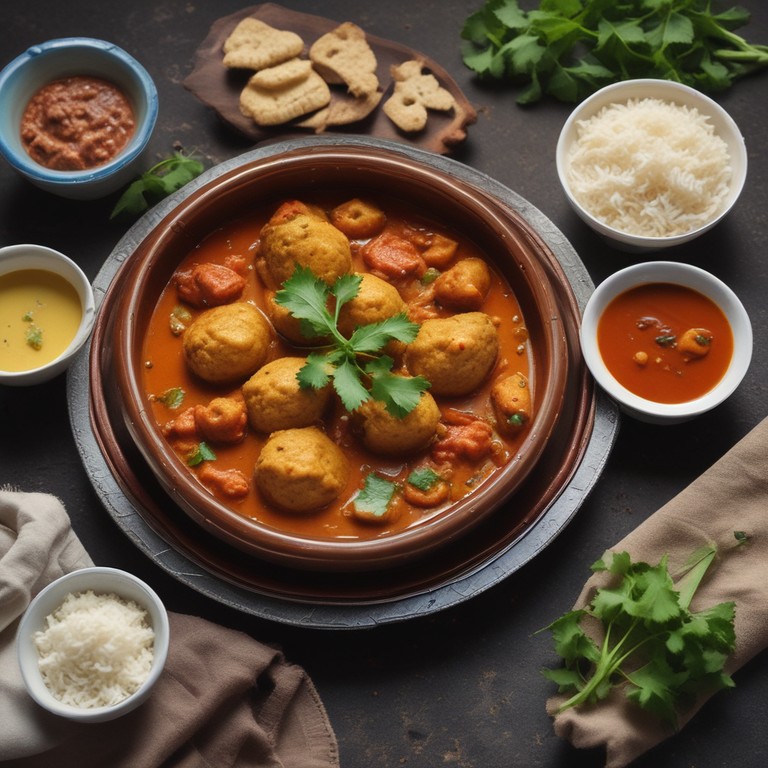 Stuffed Bottle Gourd Curry with Tomato Gravy