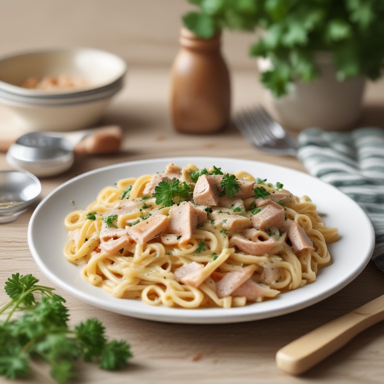Creamy Tuna Pasta
