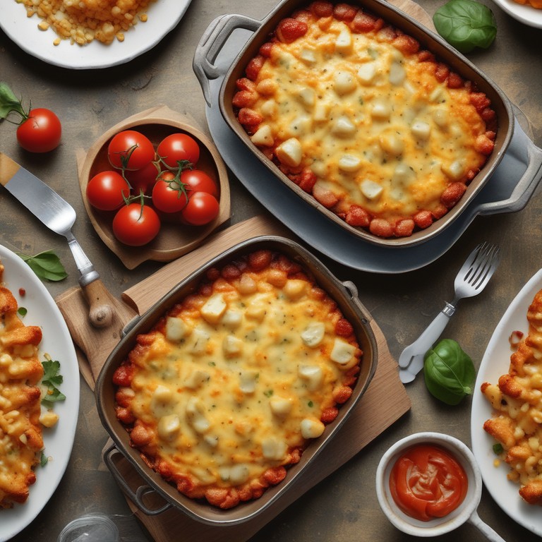 Savory Potato and Tomato Corn Bake