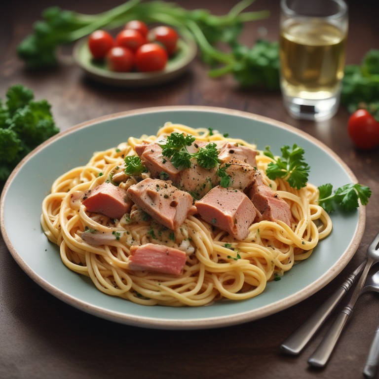 Thunfischspaghetti