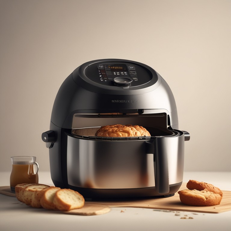 Pastel de Café Frito en Freidora de Aire