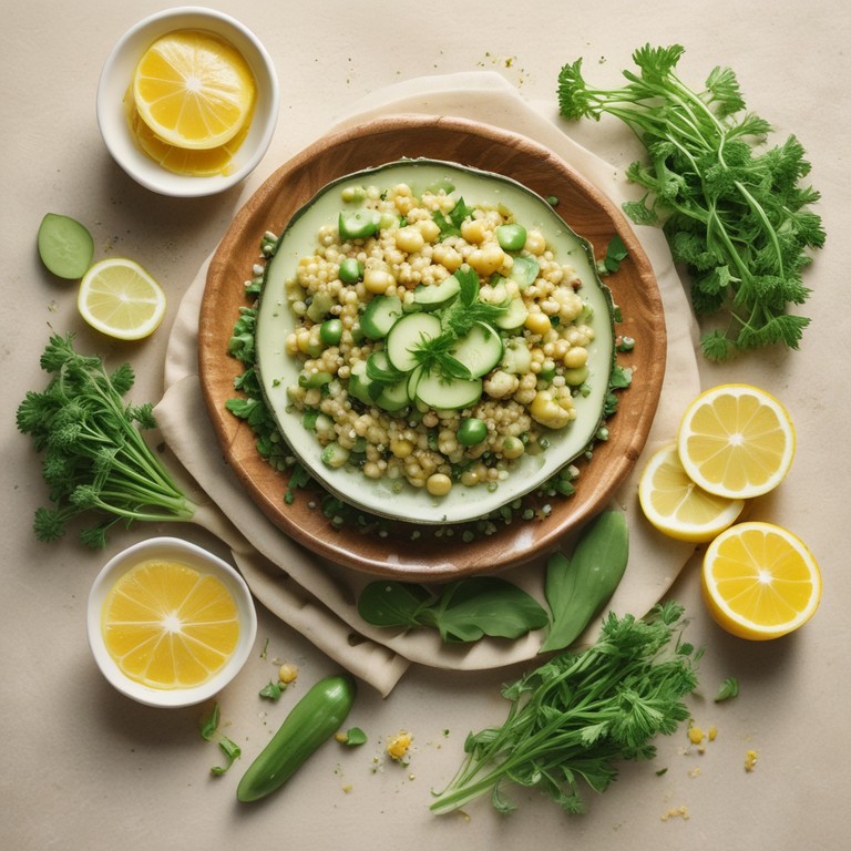Salade de Millet au Concombre