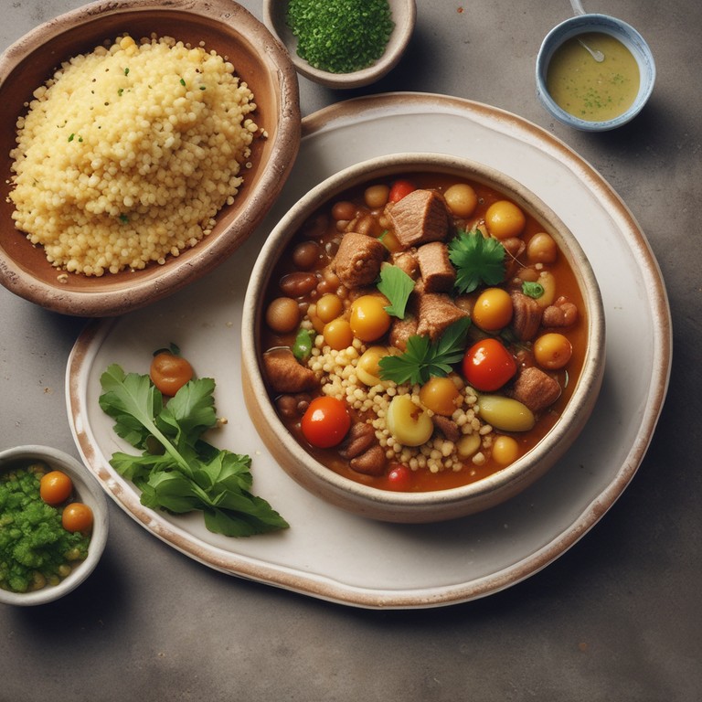 Authentic Algerian Couscous