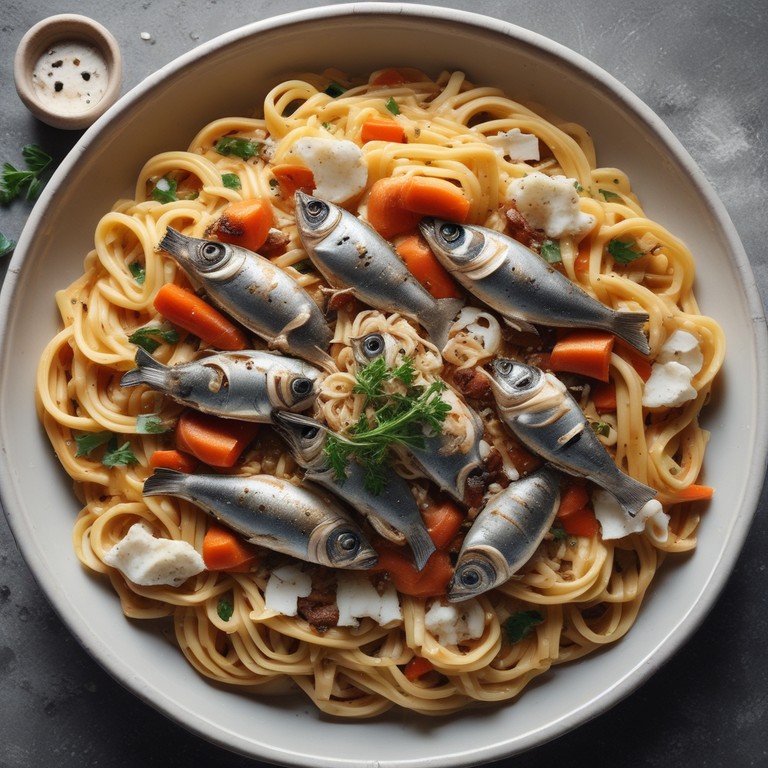 Mediterranean Sardine Pasta