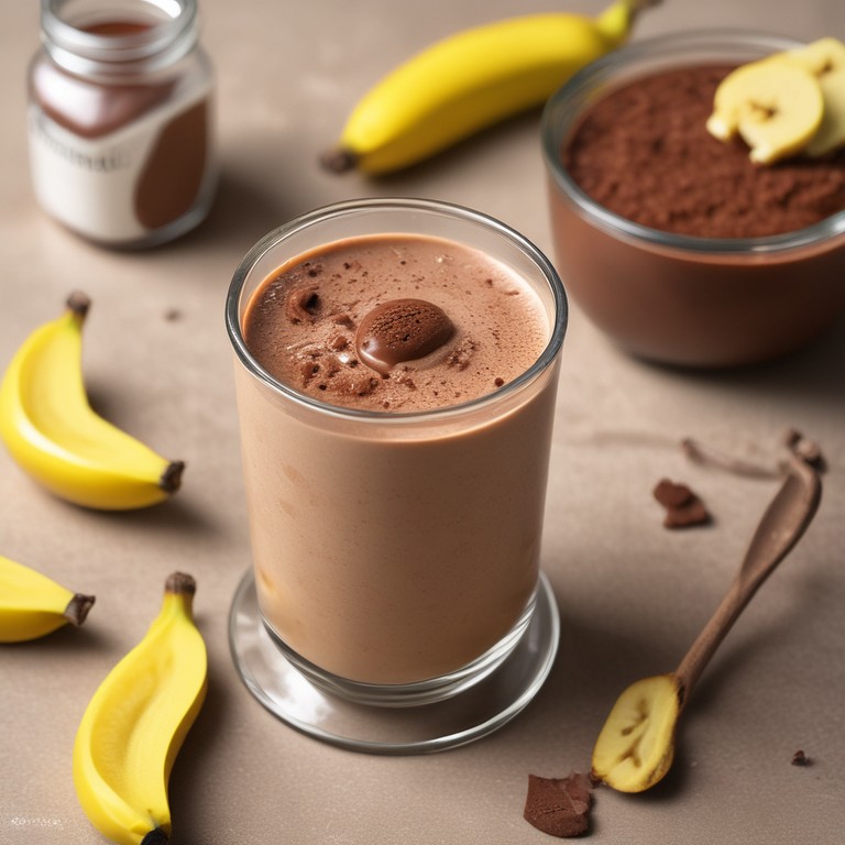 Nutella Bananen Kakao Smoothie