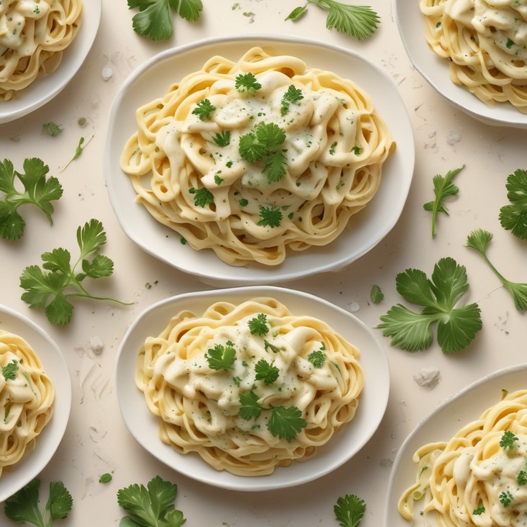 Creamy Veg Alfredo Pasta