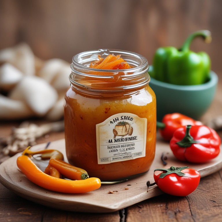 Sweet and Spicy Habanero Grilled Onion Sauce