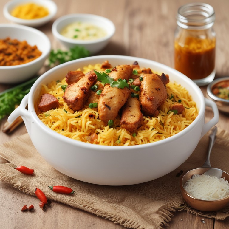 Spicy Chicken Biryani