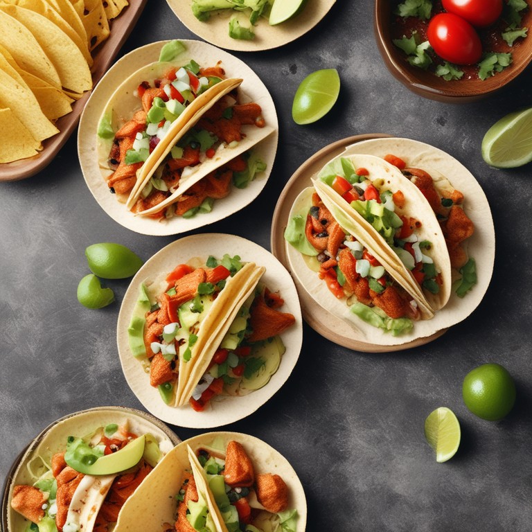 Spicy Chicken Tacos with Avocado Salsa