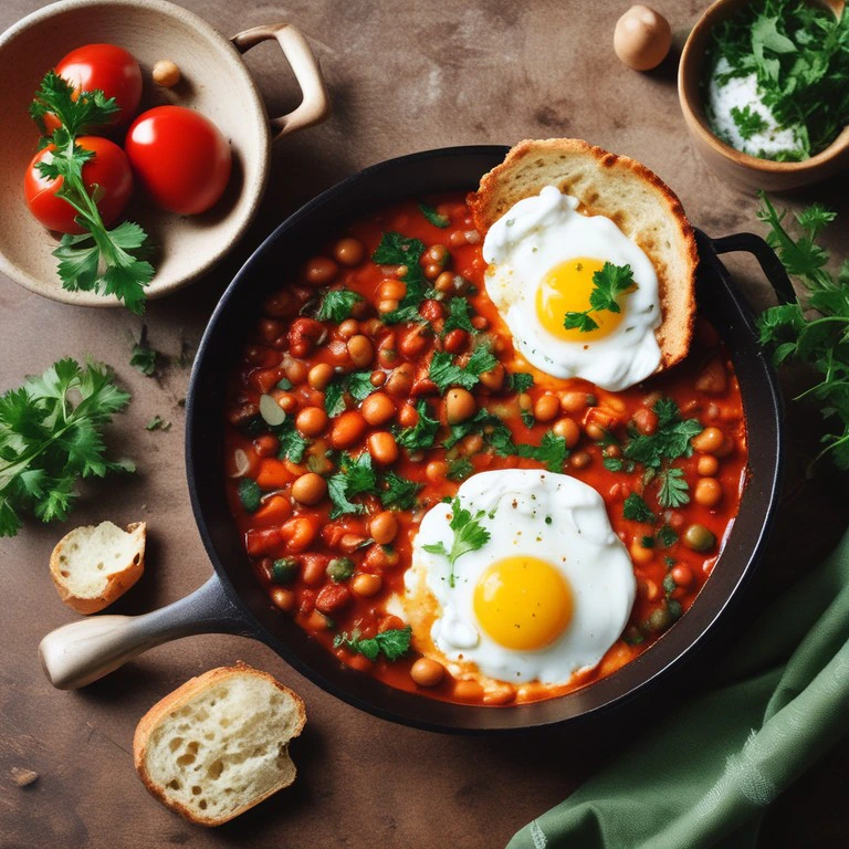 Shakshuka aux pois chiches