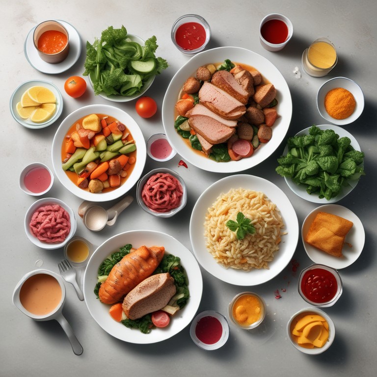 Plat Complet aux Légumes et Viandes