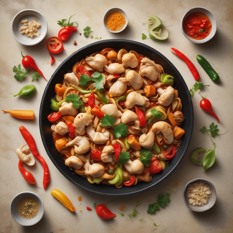 Chop Suey de Pollo para 60 Personas