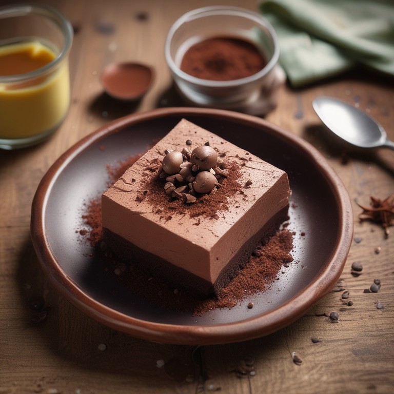 Doce de Chocolate com Creme de Leite e Manteiga