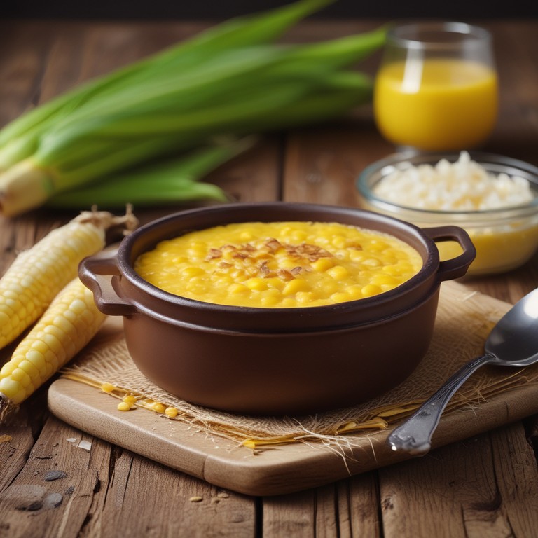Sweet Corn Pudding