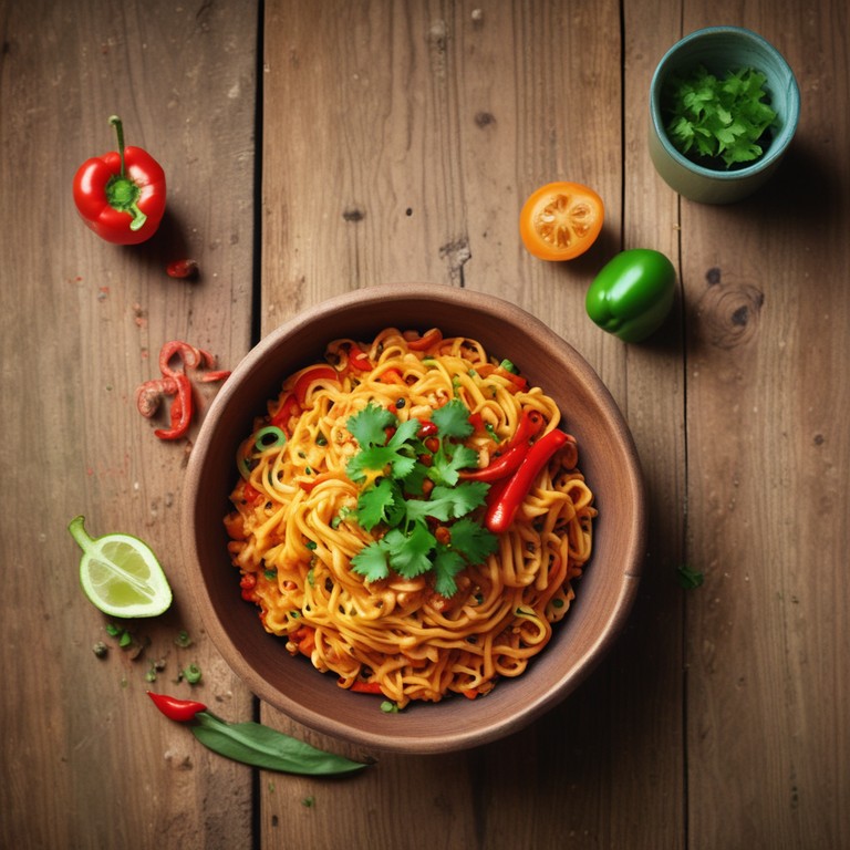 Delicious Spicy Maggi Noodles