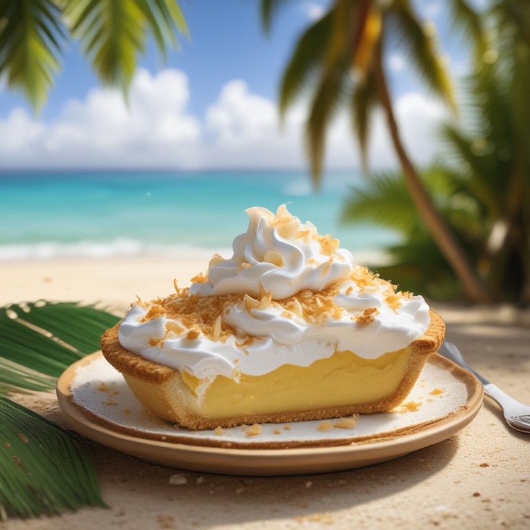 Tropical Coconut Cream Pie