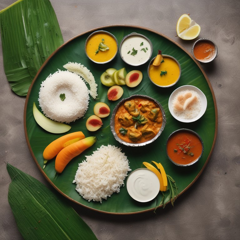 Authentic South Indian Thali