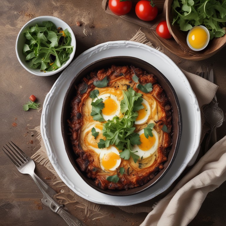 Gratin d'Aubergines aux Oeufs sans Crème ni Fromage