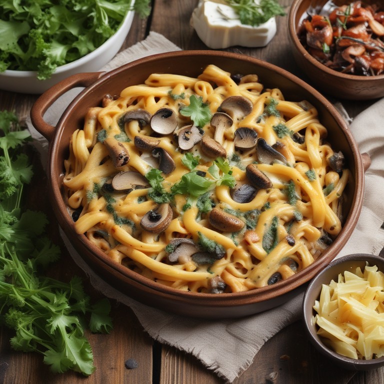 Champions Nudelauflauf mit cremiger Sauce