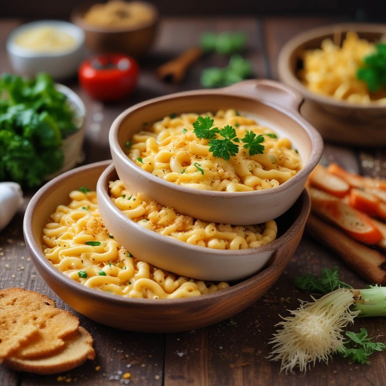 Ultimate Cheesy Noodles with Creamy Sauce