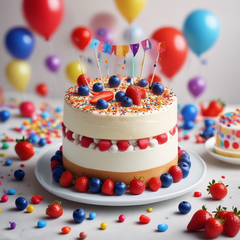 Birthday Cake Yoghurt Cheesecake