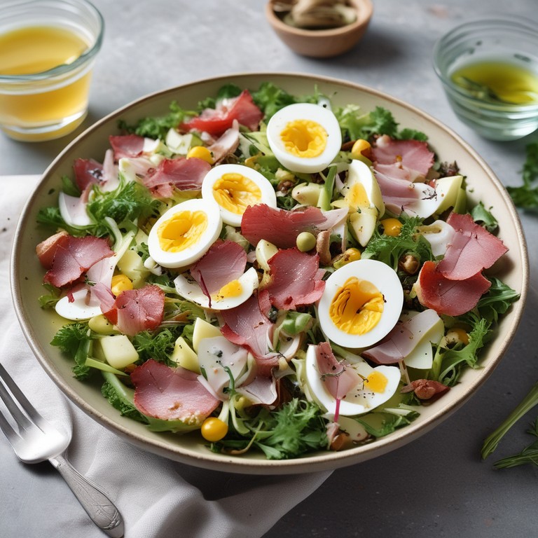 Salade Gourmande aux Endives et Sardines