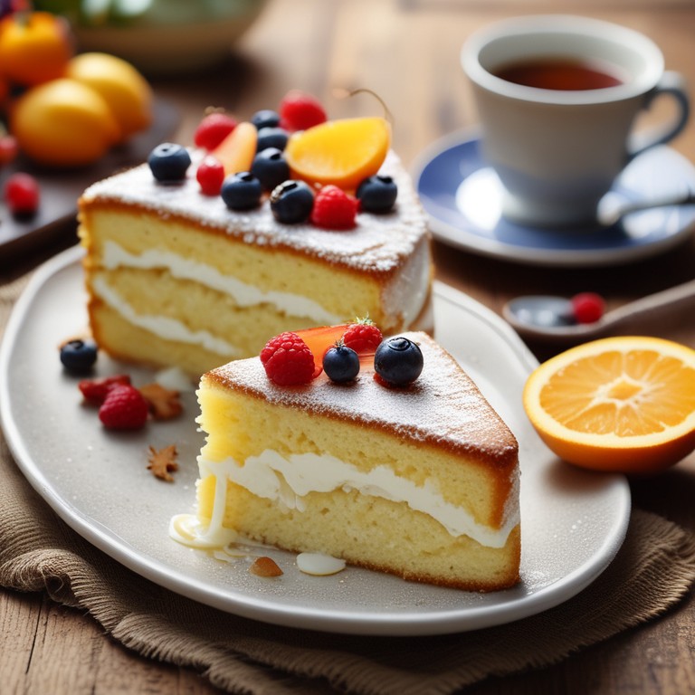 Zachte Vanille Puddingcake met Maple Syrup