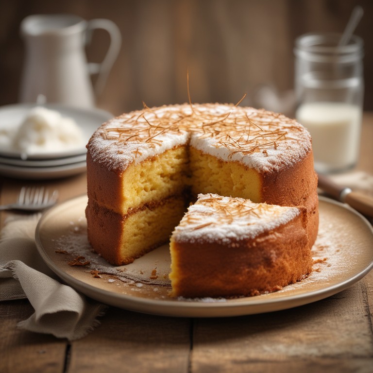 Bolo de Farinha com Maizena