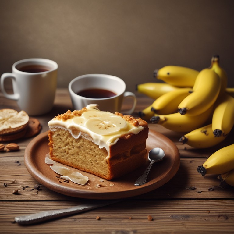 Bolo de Banana Fofinho com Toque Especial