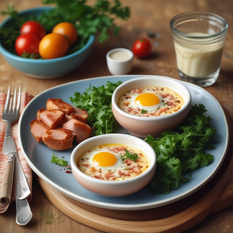 Oeufs Parme au Thon