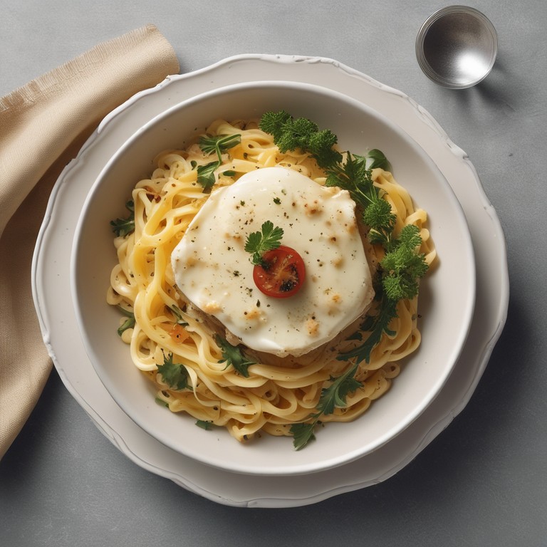 Macarrão Simples com Alho e Azeite para Acompanhar Filé Mignon
