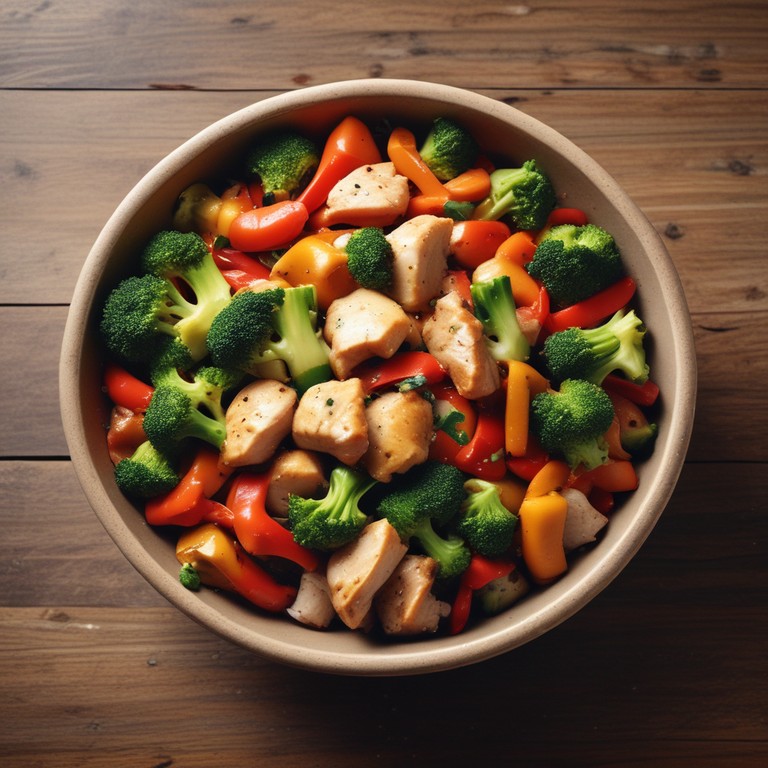 Spicy Tangy Quick Stir-Fry