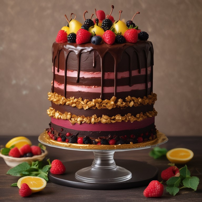 Dante's Inferno 9-Layer Cake