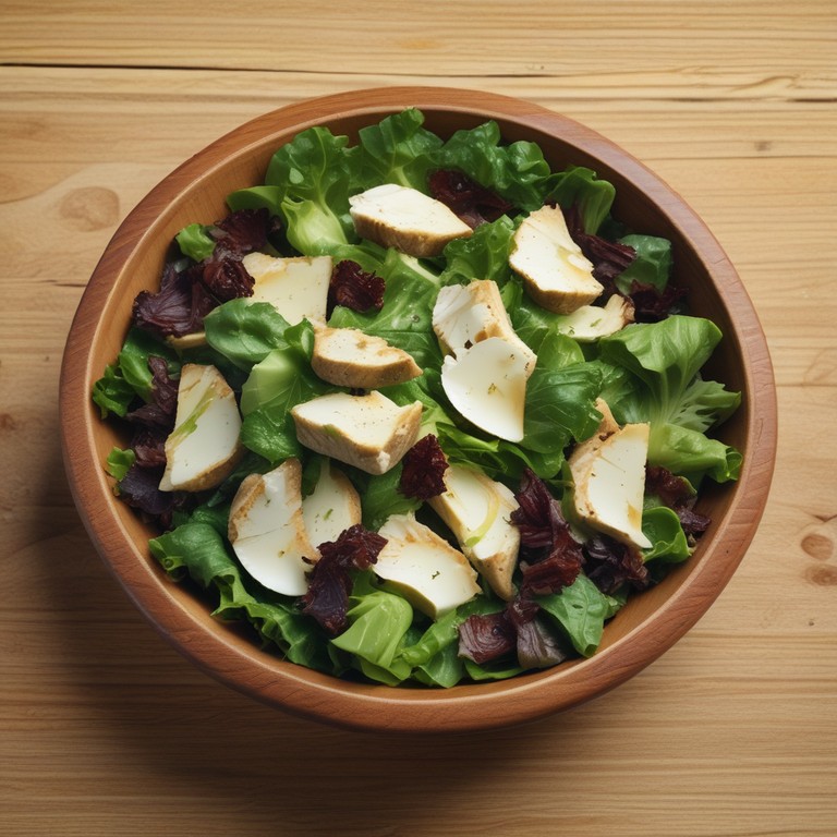 Classic Caesar Salad with Homemade Dressing