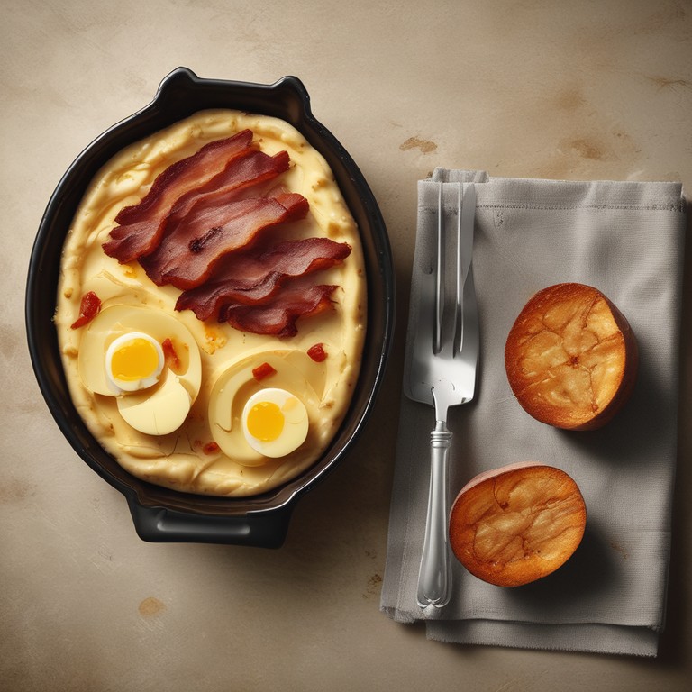 Calabresa com Bacon e Batata ao Forno