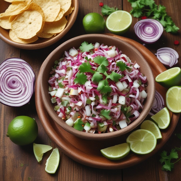 Zesty Lime and Onion Salsa