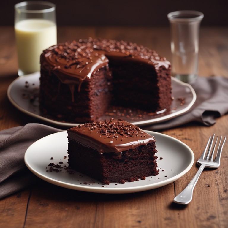 Bolo de Chocolate Simples