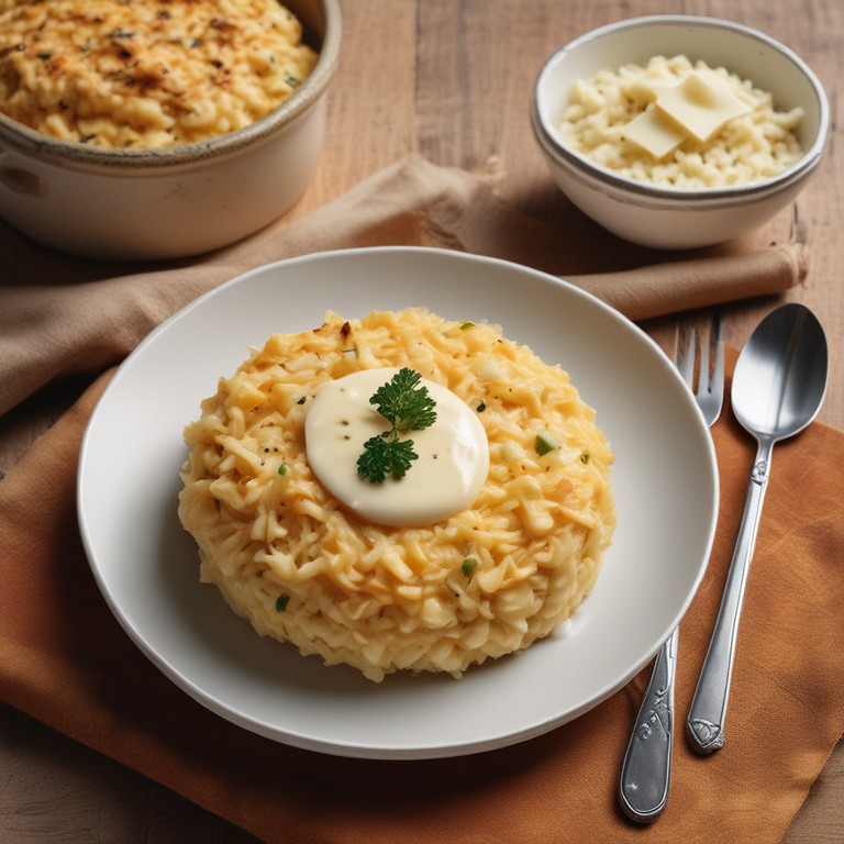 Arroz Cremoso com Milho e Requeijão