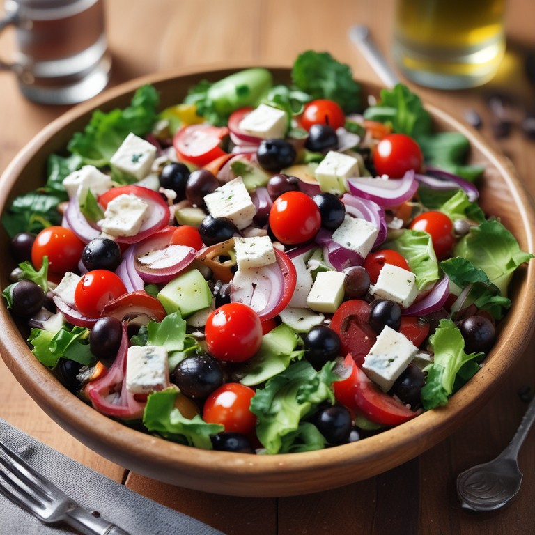 Chaos Salad: A Greek Deity's Delight