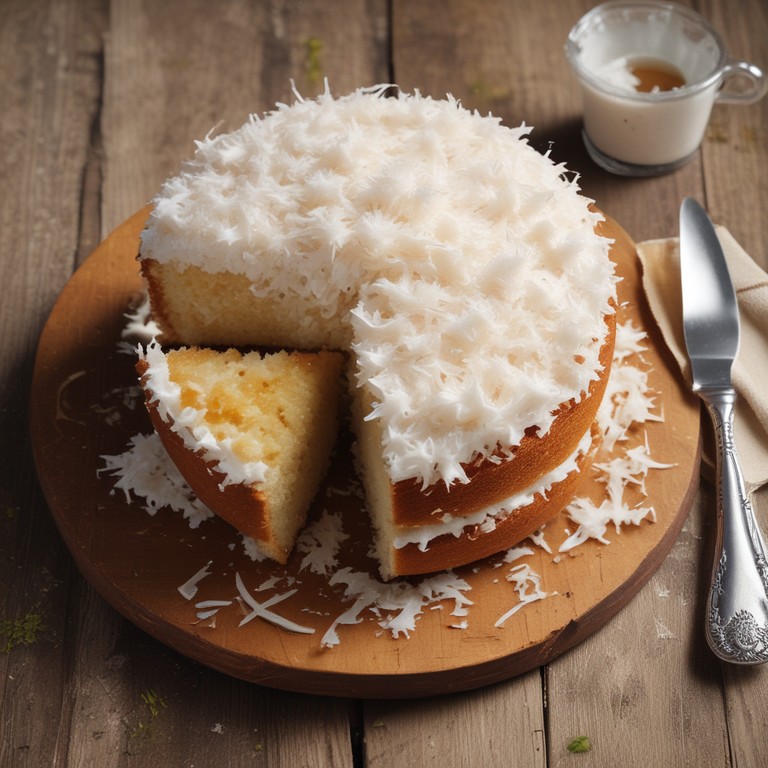 Bolo de Coco com Maizena