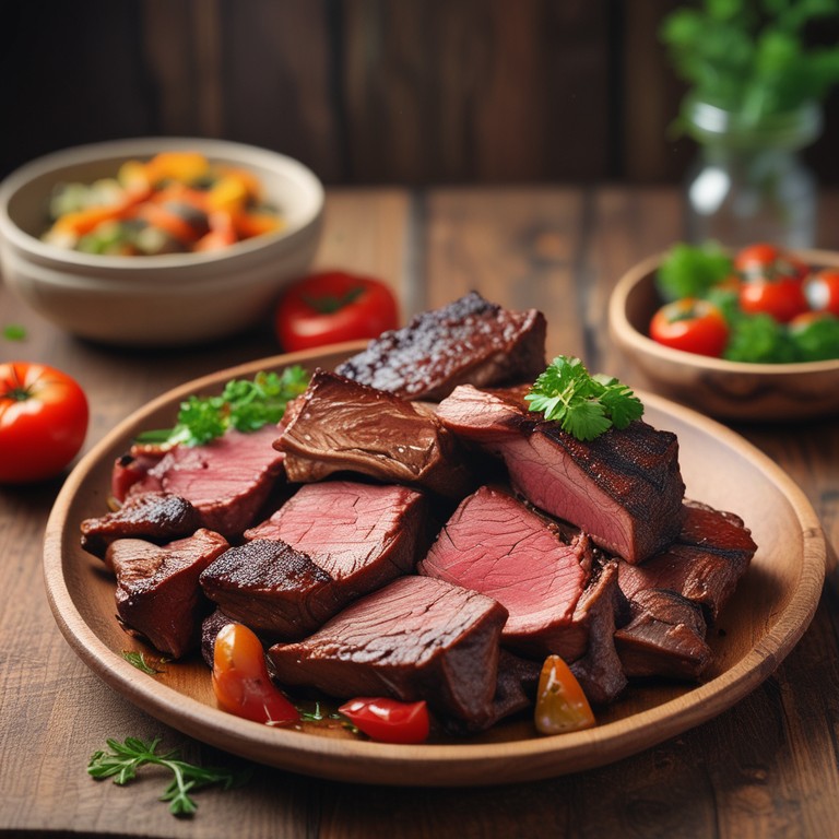 Costela com Linguiça e Tomate ao Forno