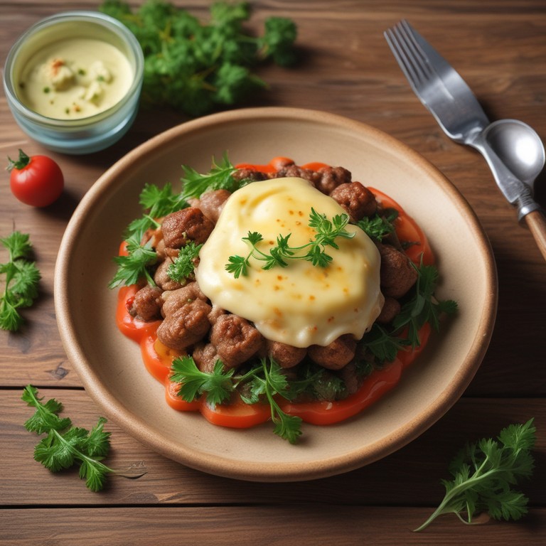 Gevulde Chayote met Gehakt en Kaas