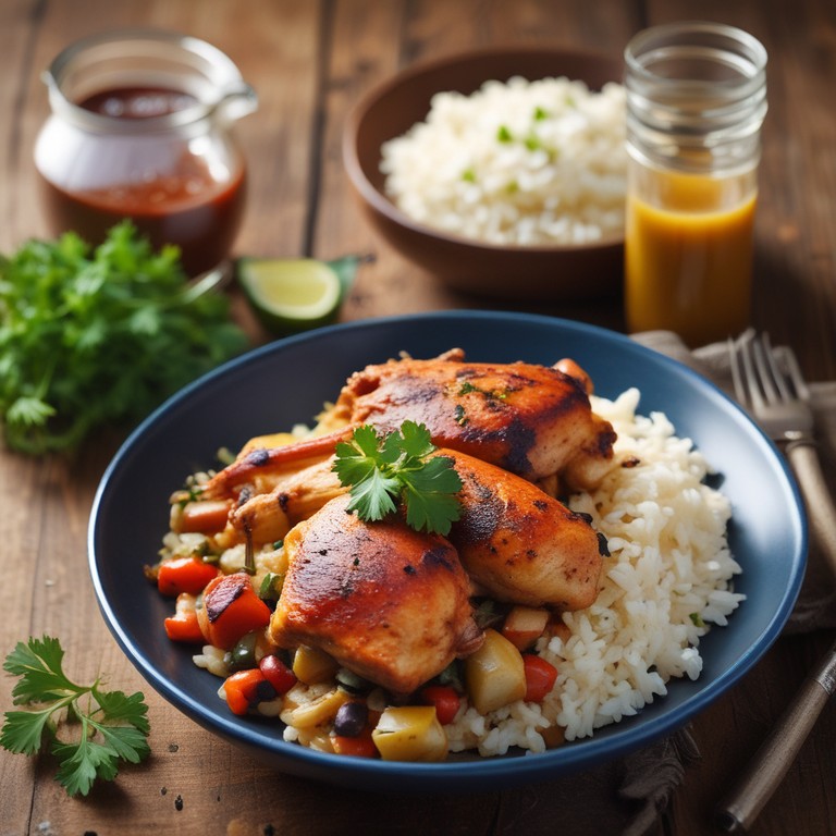 Sobrecoxa de Frango na Panela de Pressão com Molho Suculento