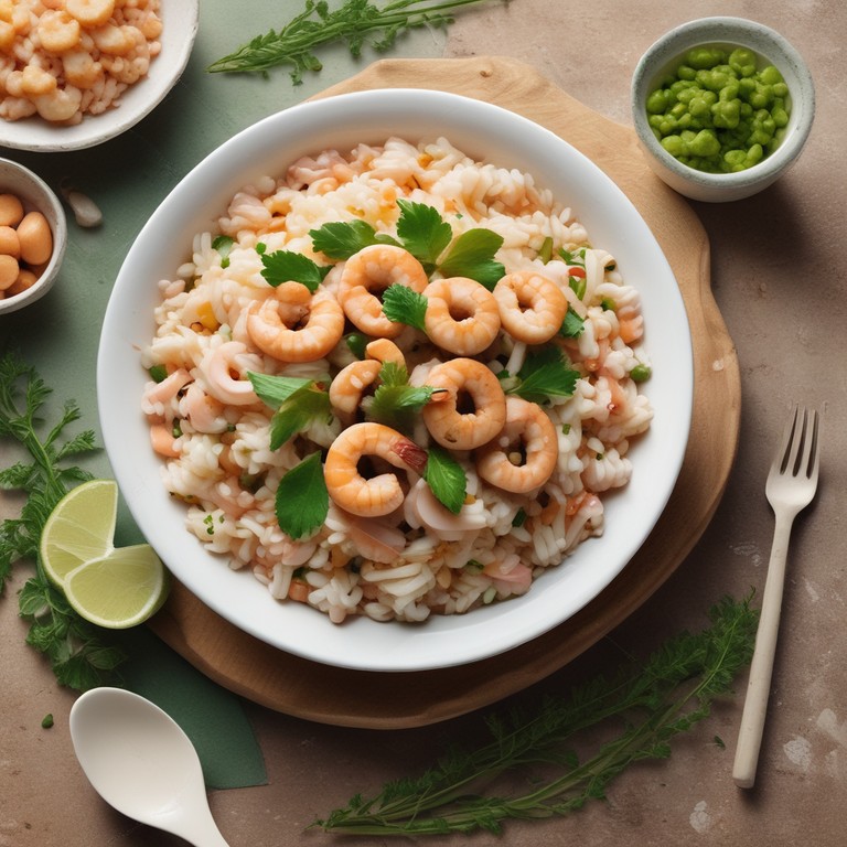 Arroz Chino con Camarones