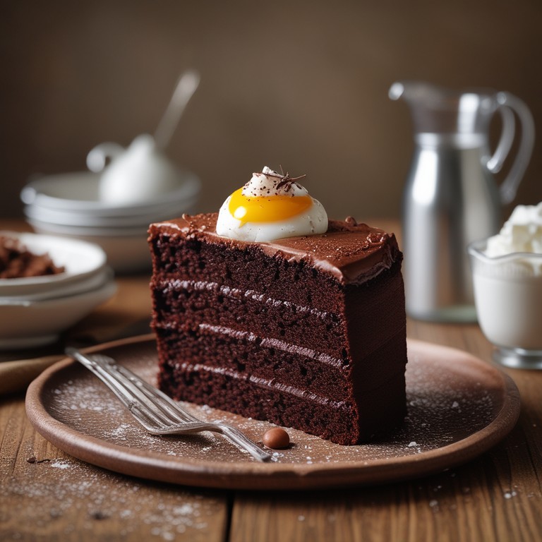 Bolo de Chocolate com Maizena